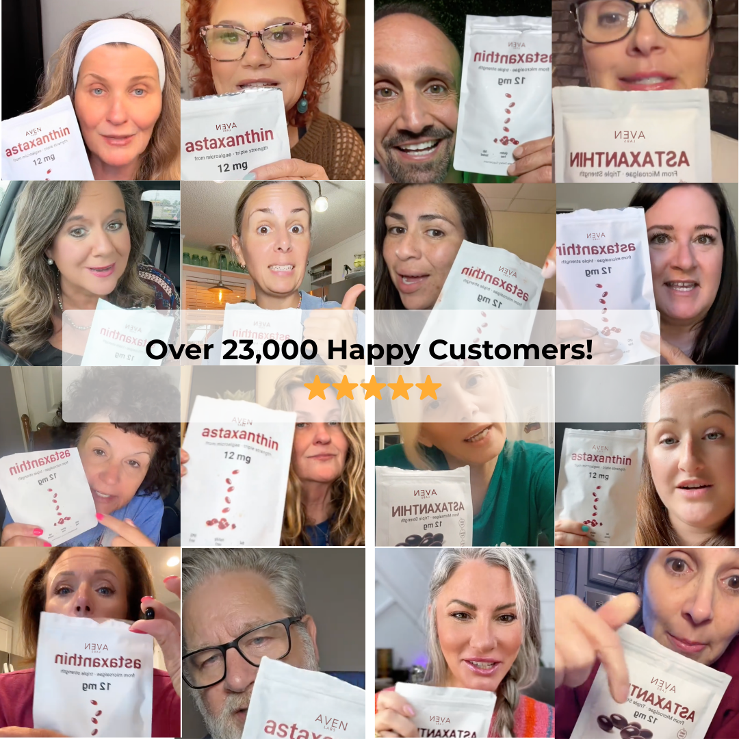 AVEN LABS™ Astaxanthin 100% Pure from MicroAlgae